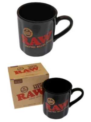 RAW Ceramic Coffee Mug Black