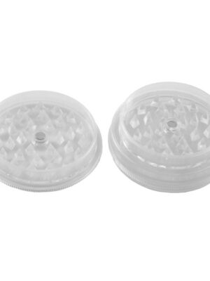 Buddies 2pc Clear Plastic Grinders 60mm